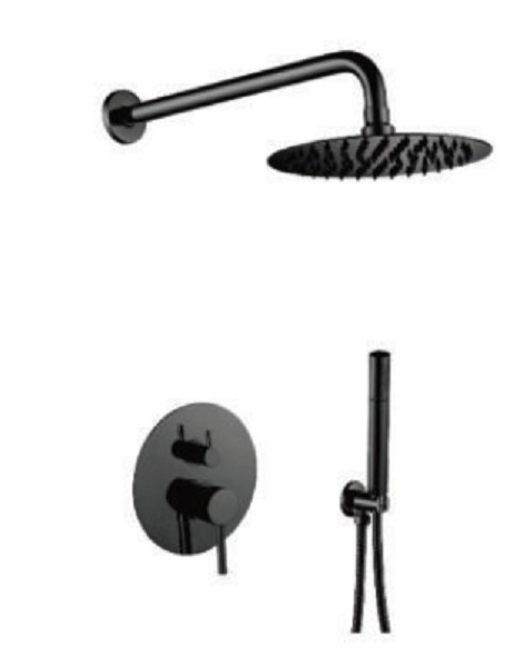 Pack Encastrar Circular Preto Pack Encastrar Circular Preto
