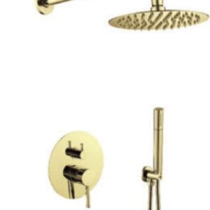 Pack Encastrar Circular Ouro