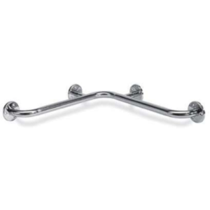 Apoio Horizontal Canto Inox Escovado